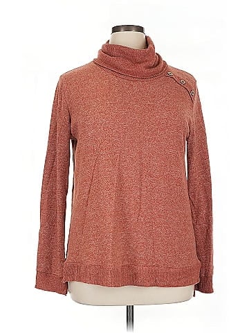 Pink Clover Turtleneck Sweater (view 1)