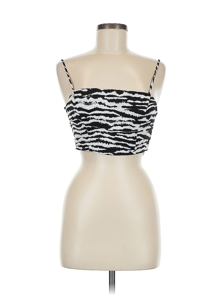 Pre-owned Forever 21 Tank Top White Strapless Neckline Tops