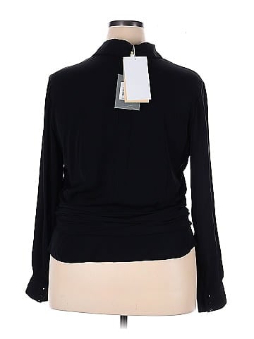Zac Posen Long Sleeve Silk Top (view 2)