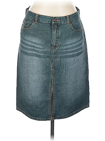 Express Jeans Denim Skirt (view 1)