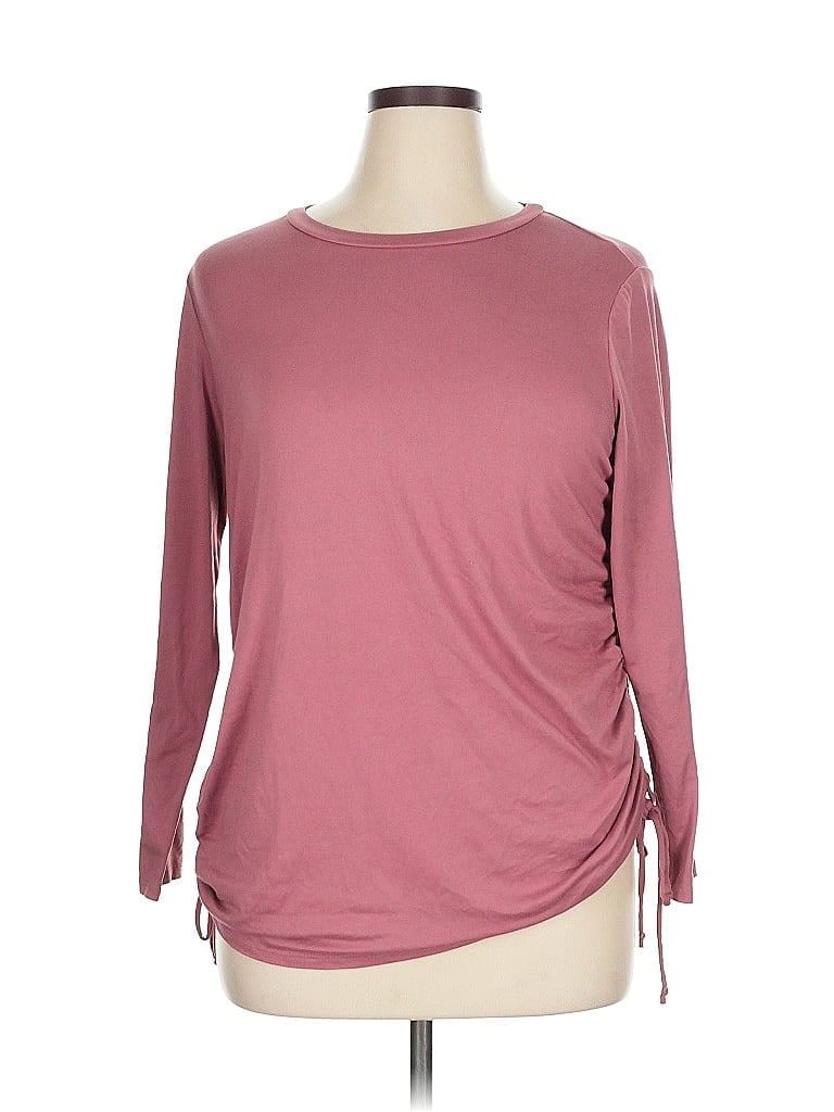 Pre-owned Ragdoll La 3/4 Sleeve T-shirt In Pink