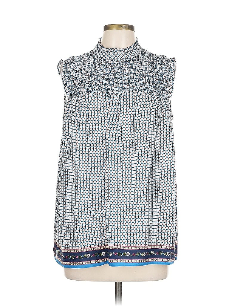 Pre-owned Max Studio Sleeveless T-shirt In Blue