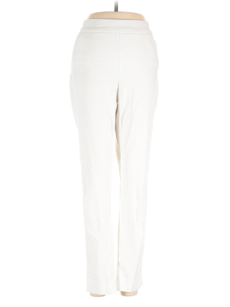 Click to view more detailed imagery on our partner's website Pre-owned Chico's Casual Pants In White