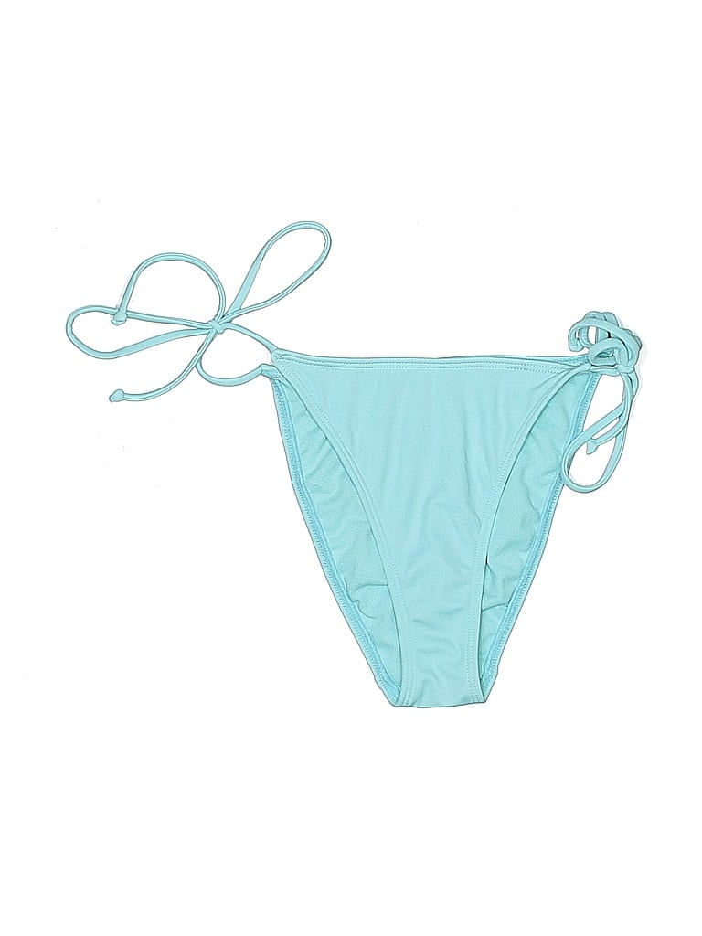 Pre-owned Kendall & Kylie Swimsuit Bottoms In Blue
