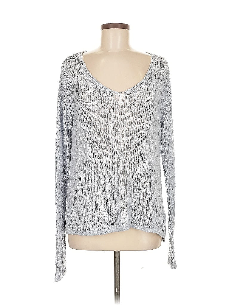 Pre-owned Brandy Melville Pullover Sweater In Silver