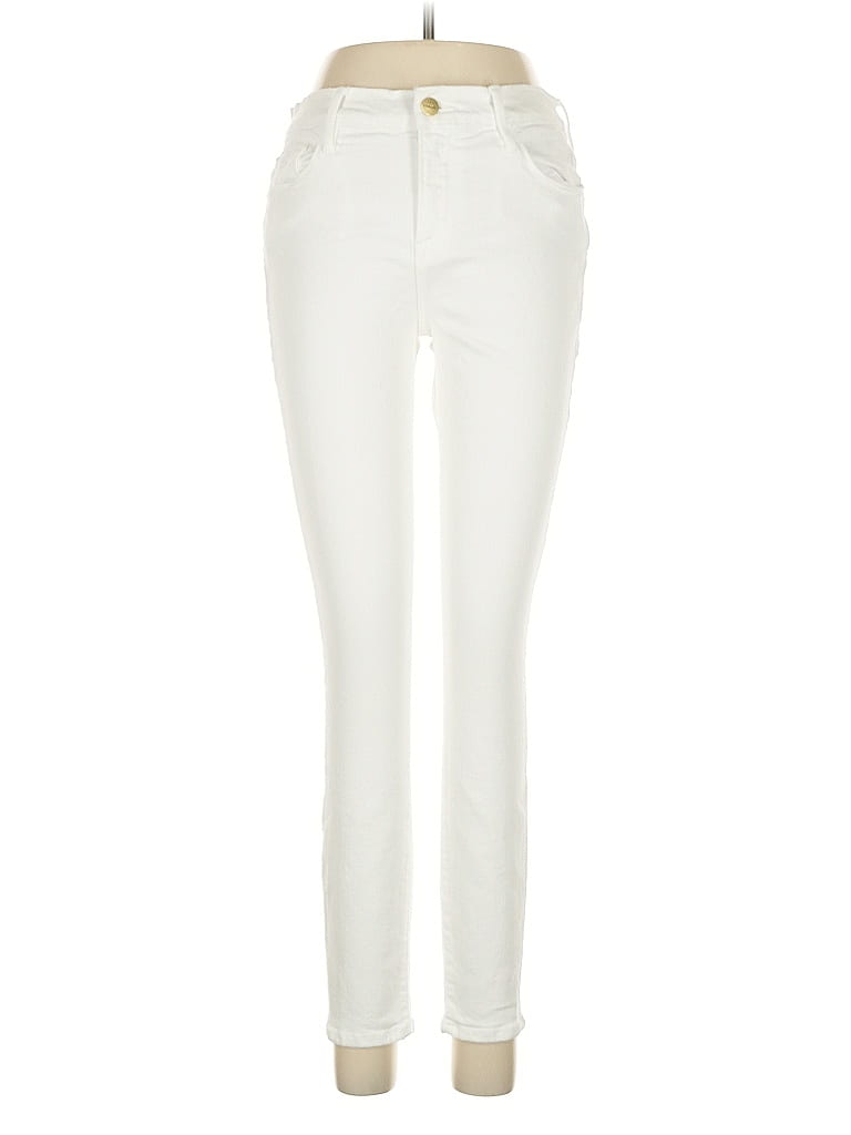 Click to view more detailed imagery on our partner's website Pre-owned Frame Jeans In White