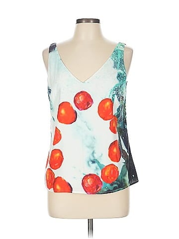 Misha Nonoo Sleeveless Silk Top (view 1)