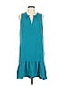 Charles Henry Teal Casual Dress Size L - photo 1