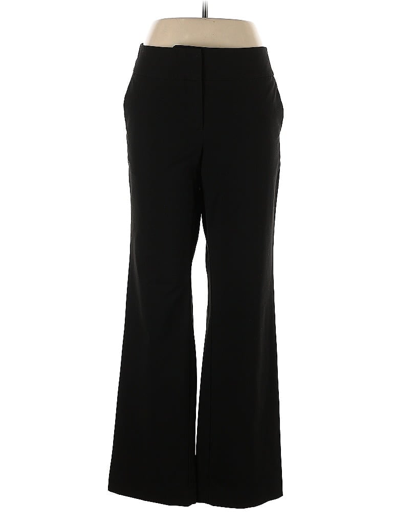 Pre-owned Ann Taylor Factory Dress Pants In Black