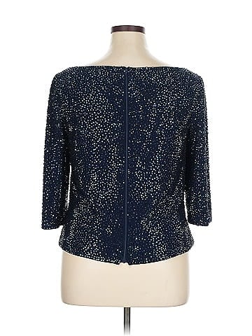 Montage by Mon Cheri 3/4 Sleeve Top (view 2)