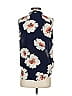 Ivanka Trump 100% Polyester Blue Sleeveless Blouse Size P (petite) - photo 2
