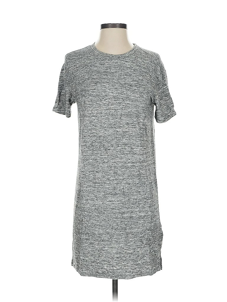 Pre-owned Daily Ritual Casual Dress In Gray