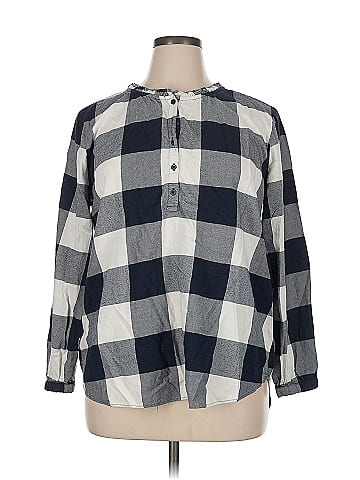Ann Taylor LOFT Outlet Long Sleeve Button-Down Shirt (view 1)