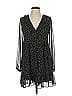 Zara 100% Polyester Polka Dots Black Casual Dress Size XS - photo 1