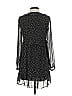 Zara 100% Polyester Polka Dots Black Casual Dress Size XS - photo 4