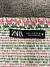 Zara 100% Polyester Print White Casual Skirt Size S - photo 3