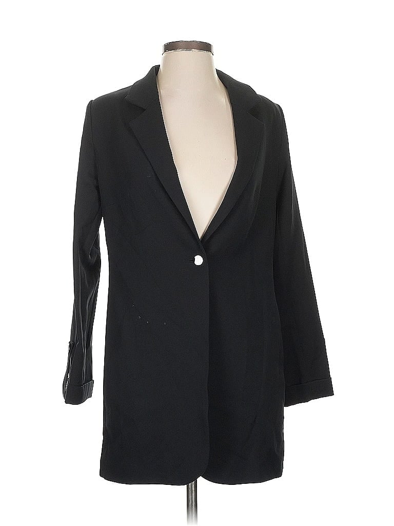 Pre-owned Assorted Brands Blazer Jacket In Black