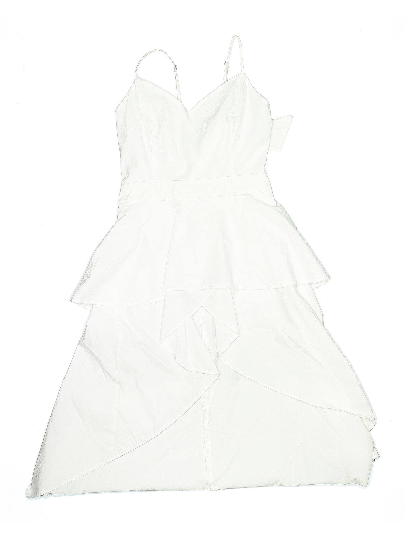 English Factory 100% Cotton White Cocktail Dress Size XS
