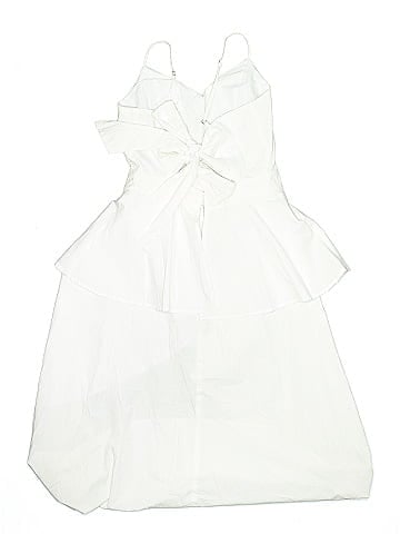 English Factory 100% Cotton White Cocktail Dress Size XS