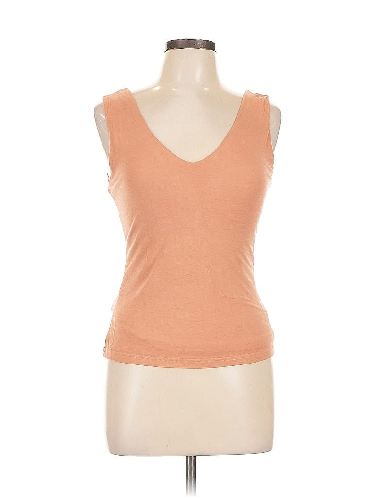 Click to view more detailed imagery on our partner's website Pre-owned By Together Sleeveless T-shirt In Orange