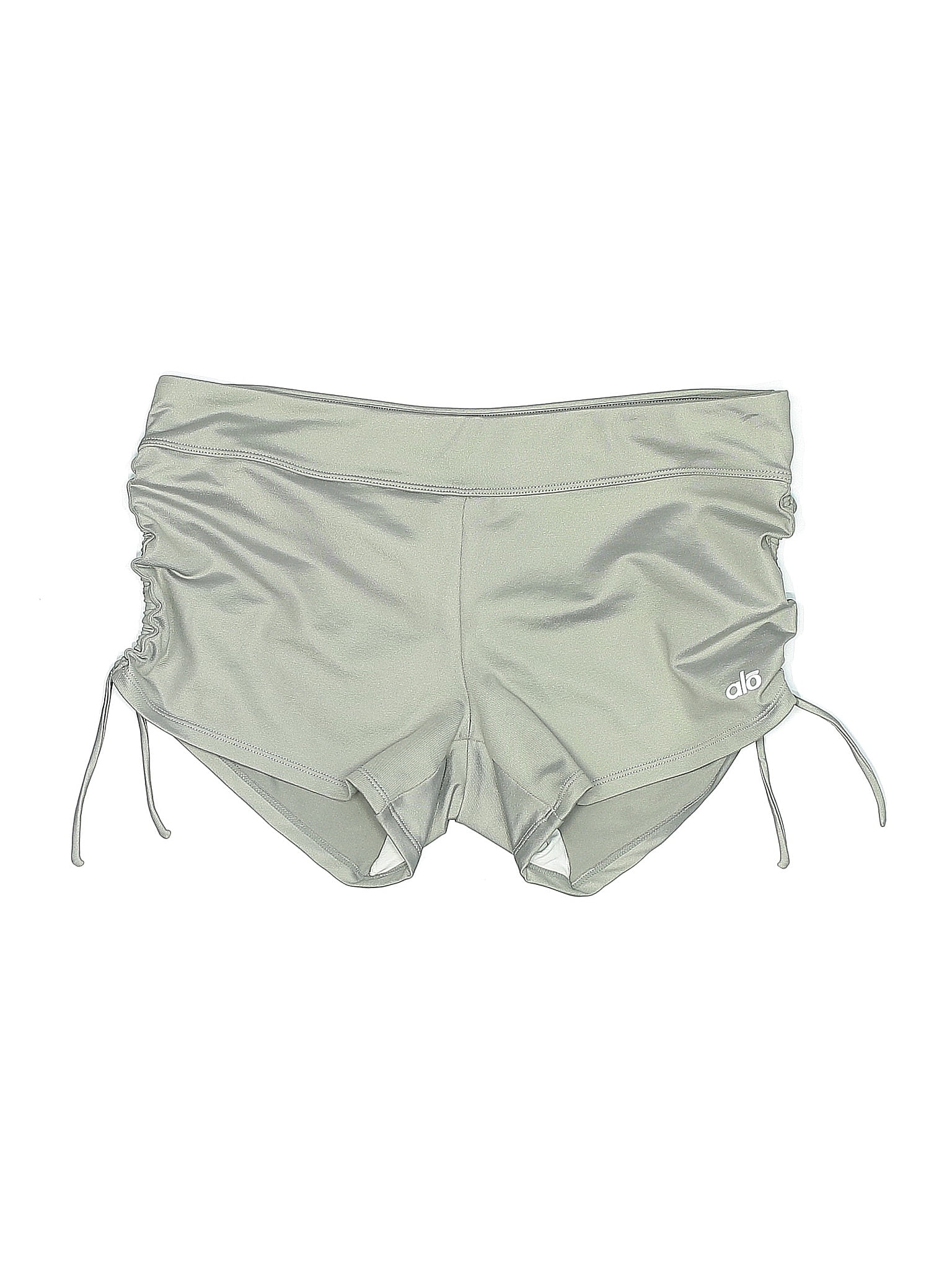 Alo Yoga Green Gray Athletic Shorts Size M