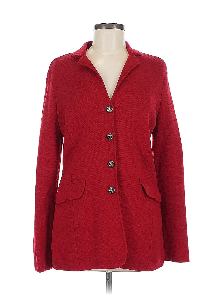 Wool Redm Lauren by Ralph Lauren 100% Merino Wool Red Wool Coat Size M - 68% off ...