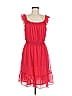 Old Navy 100% Polyester Hearts Red Cocktail Dress Size M - photo 1
