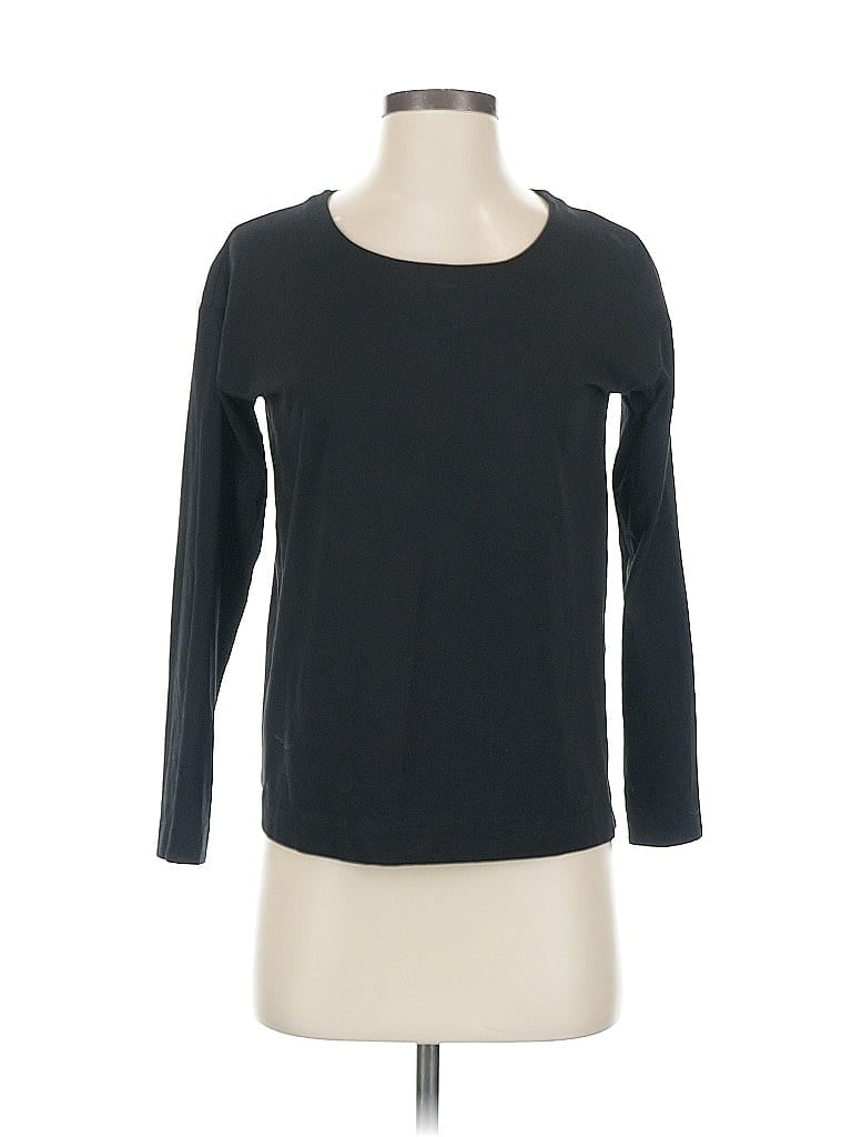 Click to view more detailed imagery on our partner's website Pre-owned Jjill 3/4 Sleeve T-shirt In Black