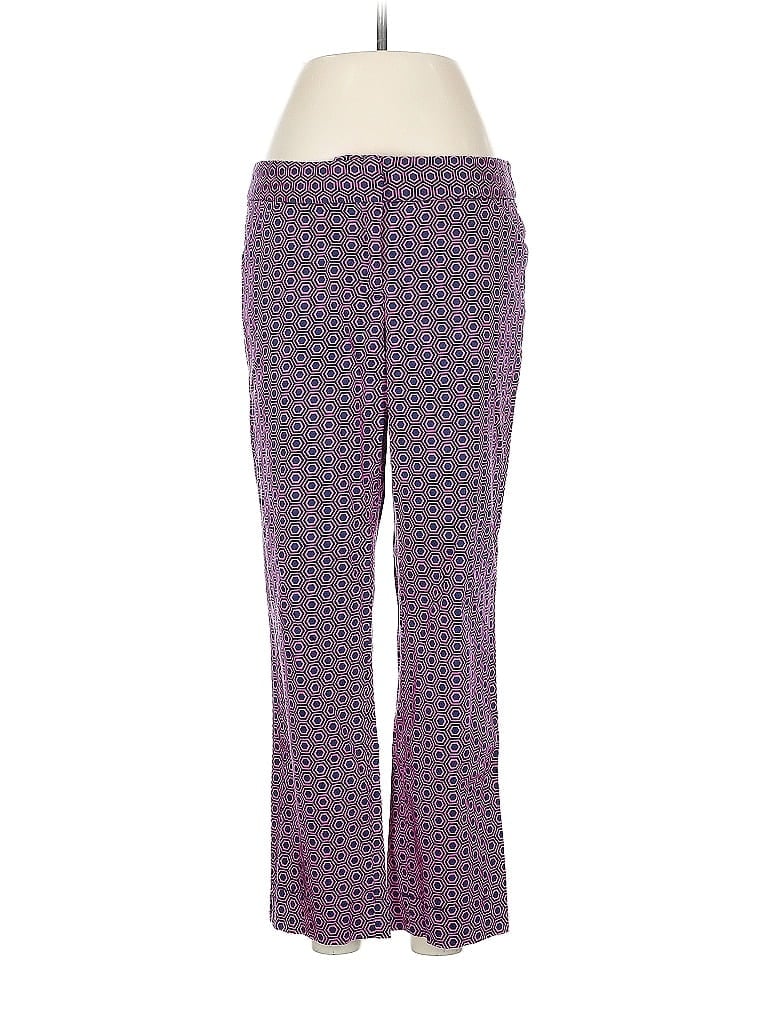 Pre-owned Laundry By Shelli Segal Casual Pants In Purple
