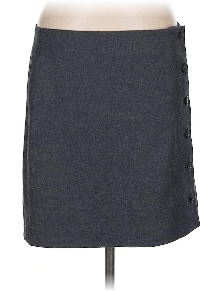 Click to view more detailed imagery on our partner's website Pre-owned Banana Republic Casual Skirt In Gray