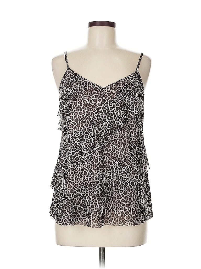 Pre-owned Nine Britton Tank Top Black Strapless Neckline Tops