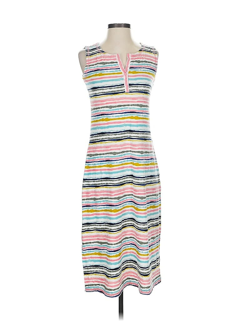 Pre-owned T By Talbots Casual Dress In Gray