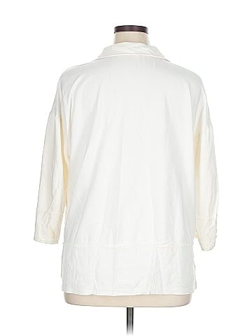 Tiny 3/4 Sleeve Button-Down Shirt (view 2)