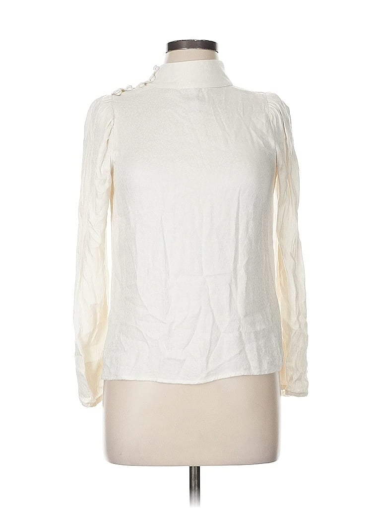 Click to view more detailed imagery on our partner's website Pre-owned Rachel Pally Long Sleeve Blouse In White