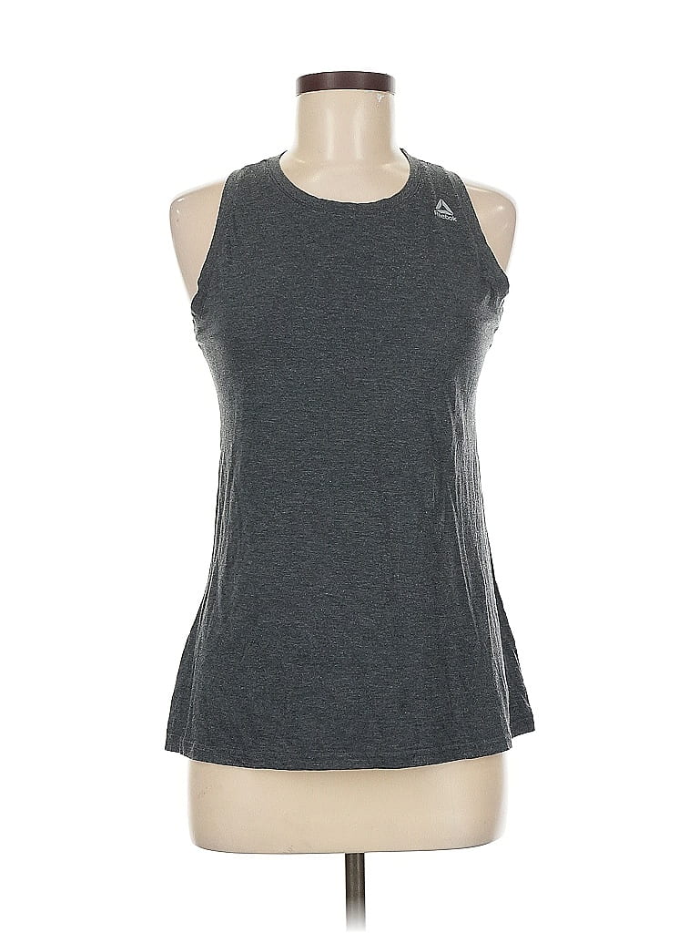 Pre-owned Reebok Active Tank Top In Gray