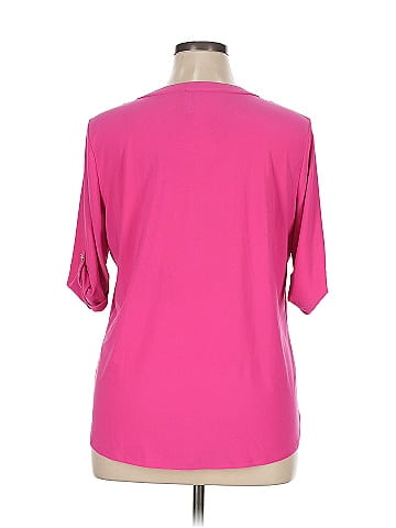 Anne Klein Short Sleeve Blouse (view 2)