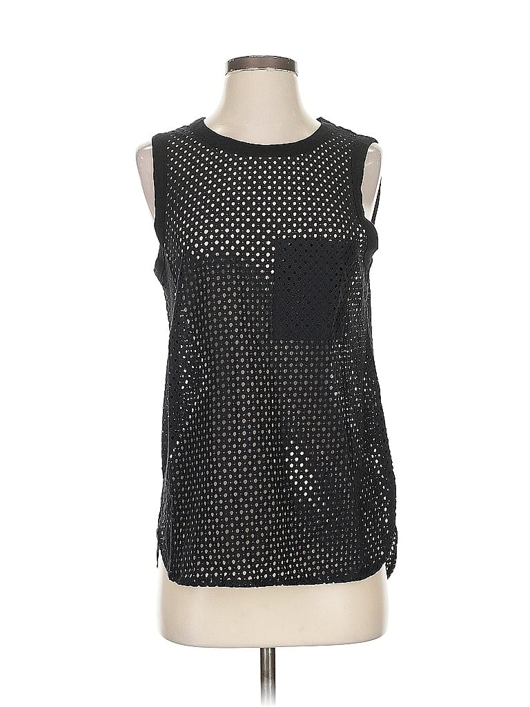 Pre-owned Banana Republic Sleeveless T-shirt In Black