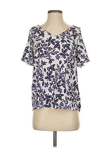 C and E Short Sleeve Blouse (view 1)