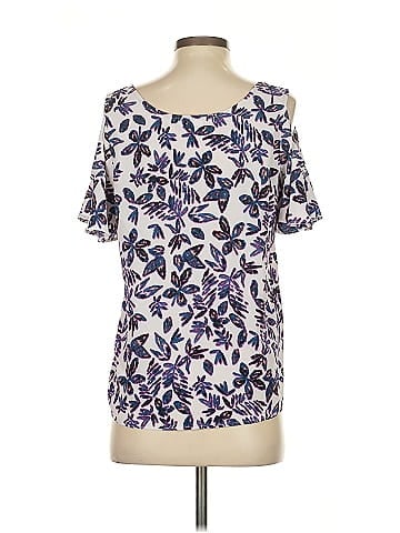 C and E Short Sleeve Blouse (view 2)