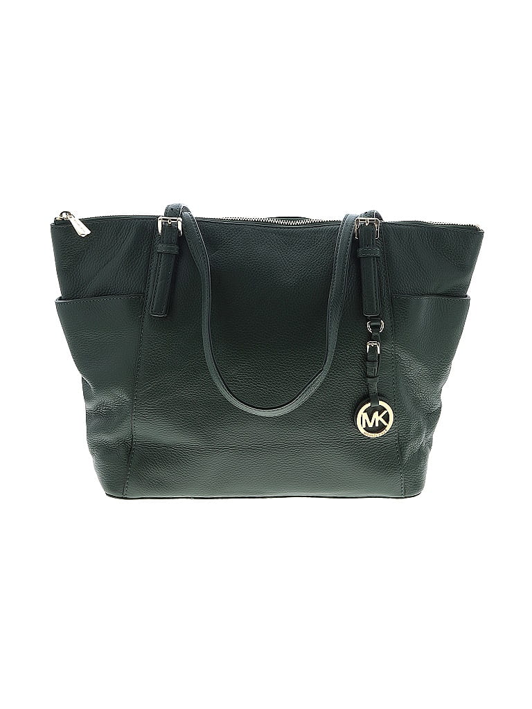 Michael Kors Green Leather Handbag