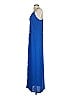 RBL Apparel 100% Polyester Solid Blue Casual Dress Size S - photo 5