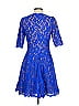 ML Monique Lhuillier Blue Cocktail Dress Size 4 - photo 3