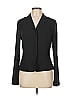 Spiegel 100% Polyester Black Blazer Size 10 - photo 1