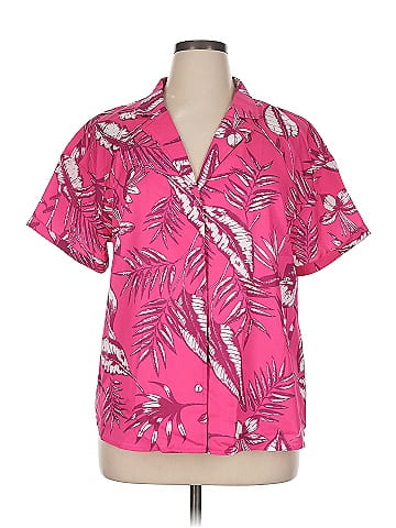 Allegra K Short Sleeve Blouse (view 1)