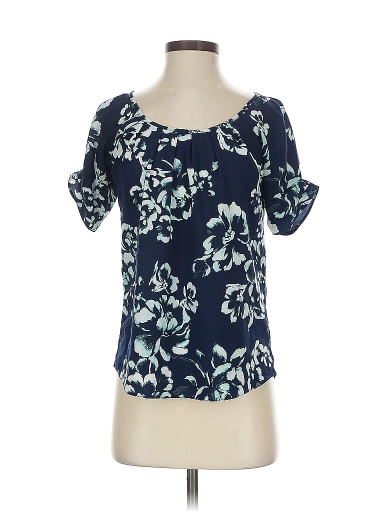 Click to view more detailed imagery on our partner's website Pre-owned Dorothy Perkins Short Sleeve Blouse In Blue