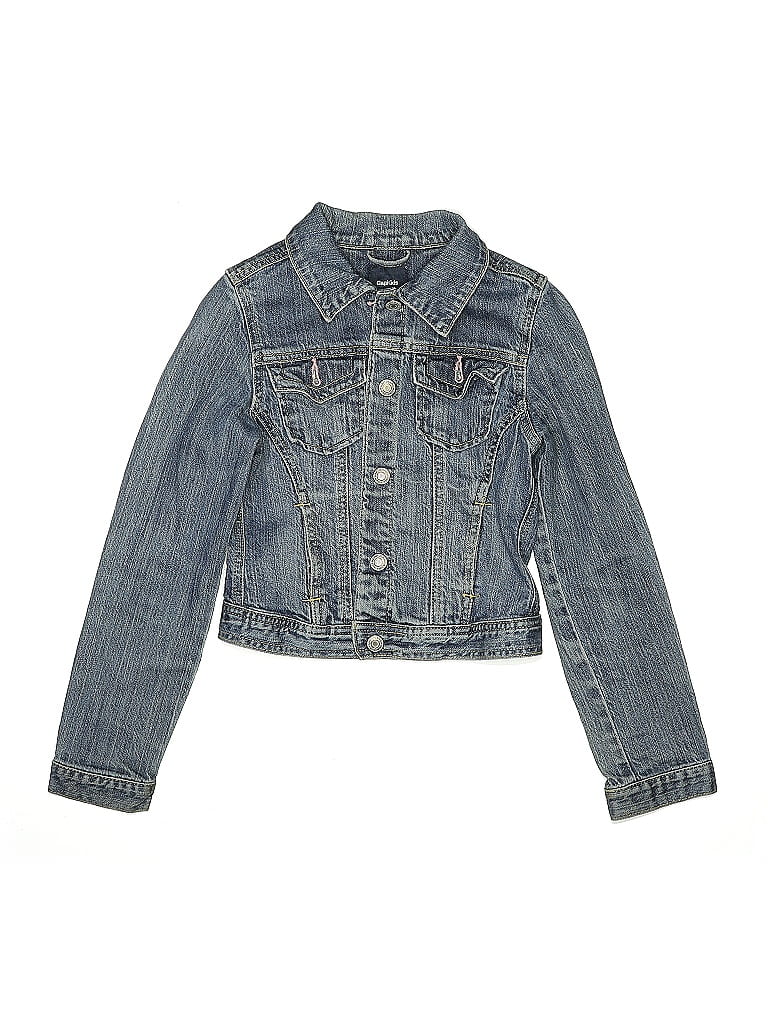 Pre-owned Gap Outlet Kids' Denim Jacket In Blue