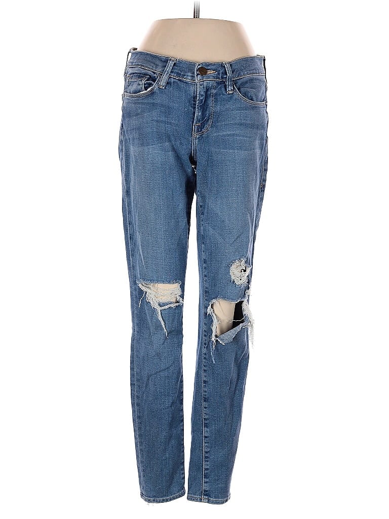 Pre-owned Frame Jeans In Blue