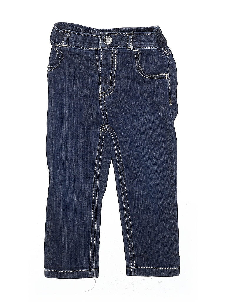 Pre-owned Carter's Kids' Jeans In Blue