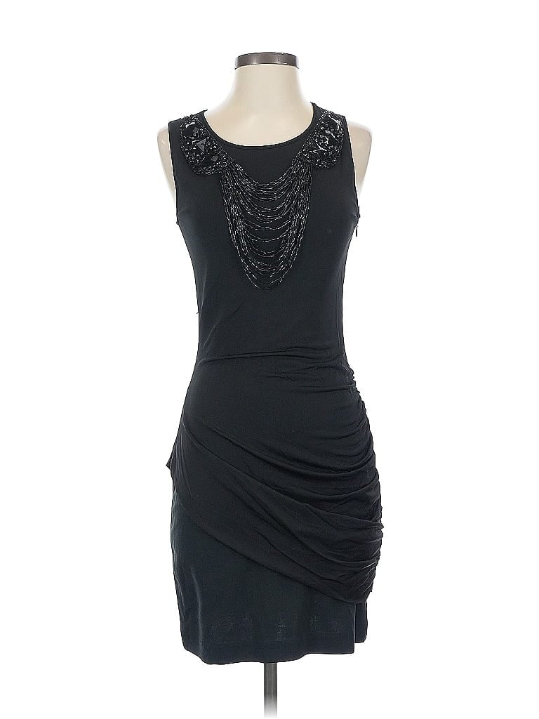 Pre-owned Laundry By Shelli Segal Cocktail Dress In Black