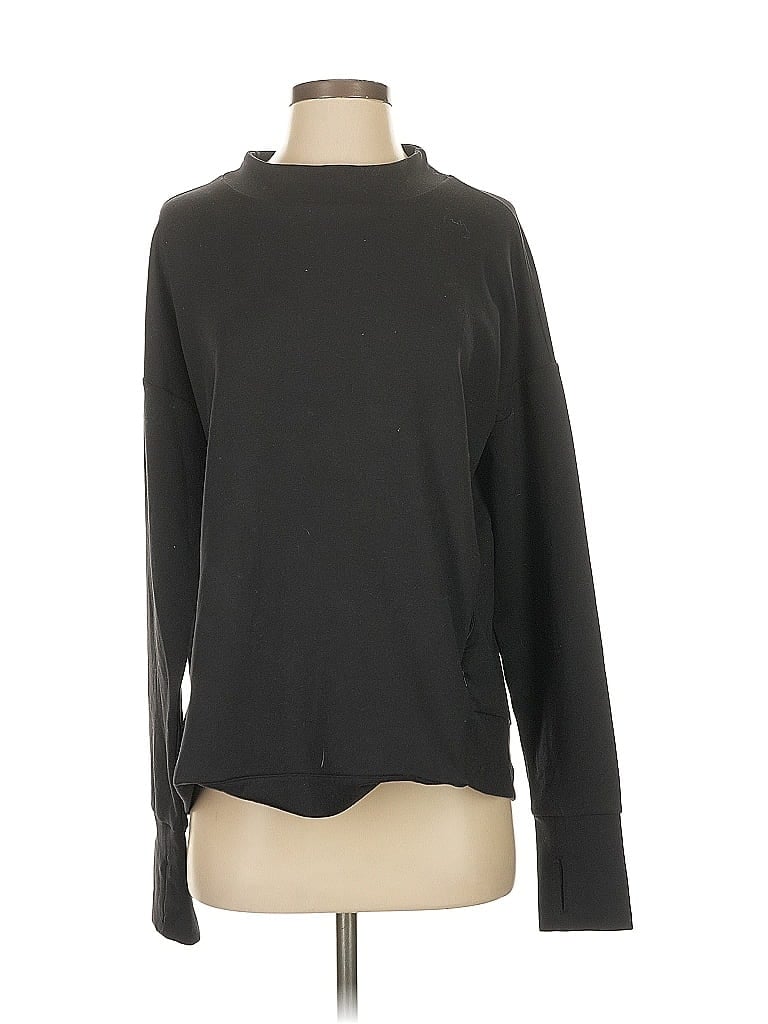 Click to view more detailed imagery on our partner's website Pre-owned Athleta Long Sleeve T-shirt In Black